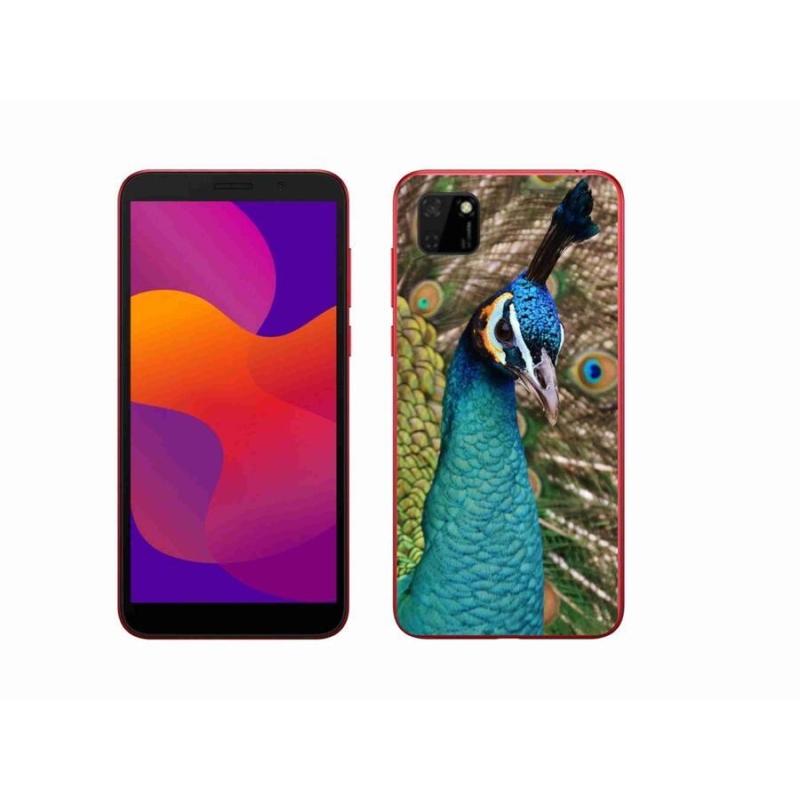 Gélový kryt mmCase na mobil Honor 9S - páv