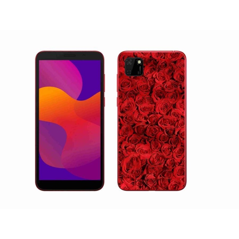 Gélový kryt mmCase na mobil Honor 9S - ruža