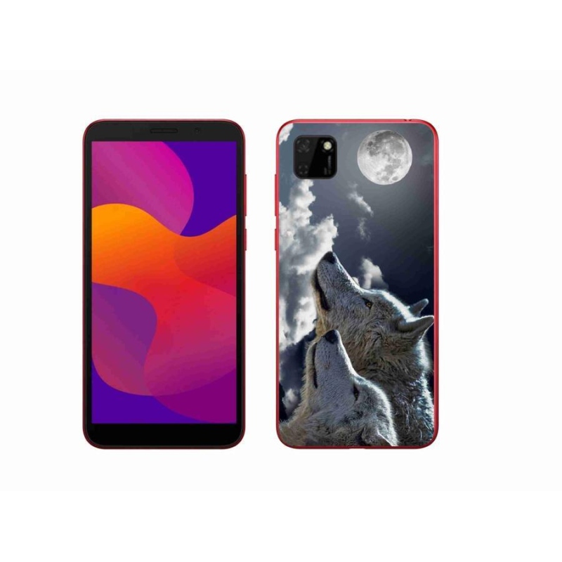 Gélový kryt mmCase na mobil Honor 9S - vlci