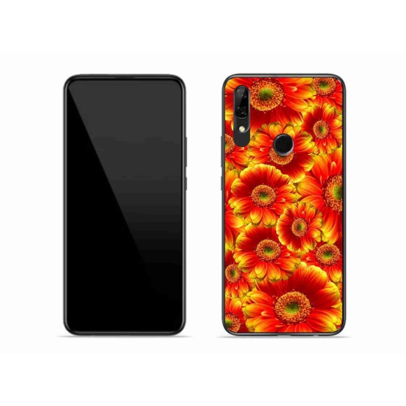 Gélový kryt mmCase na mobil Honor 9X - gerbera 1