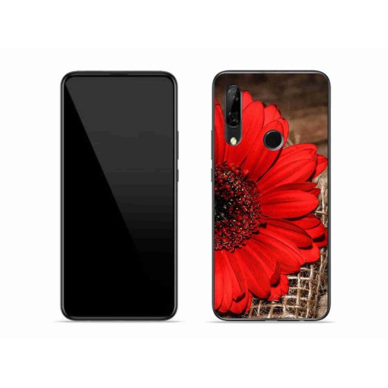 Gélový kryt mmCase na mobil Honor 9X - gerbera