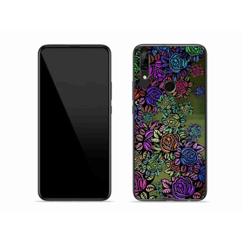 Gélový kryt mmCase na mobil Honor 9X - kvety 6