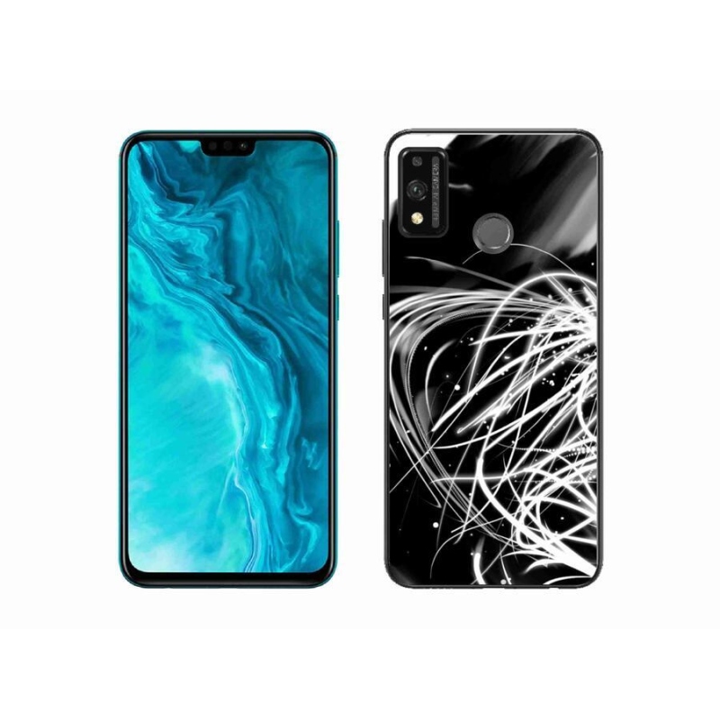 Gélový kryt mmCase na mobil Honor 9X Lite - abstrakt 2