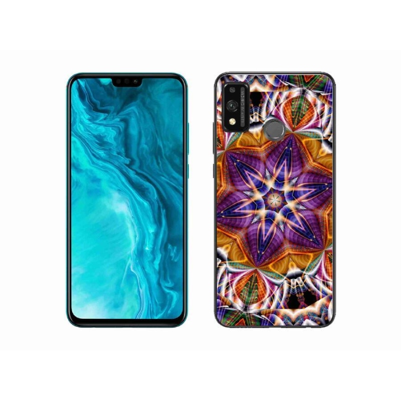 Gélový kryt mmCase na mobil Honor 9X Lite - abstrakt 6