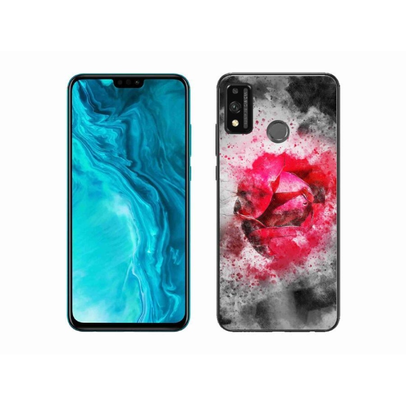 Gélový kryt mmCase na mobil Honor 9X Lite - abstrakt 9