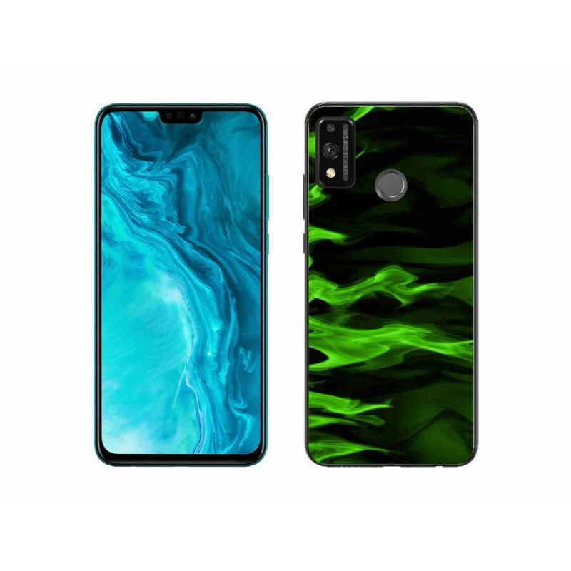 Gélový kryt mmCase na mobil Honor 9X Lite - abstraktné vzor 10