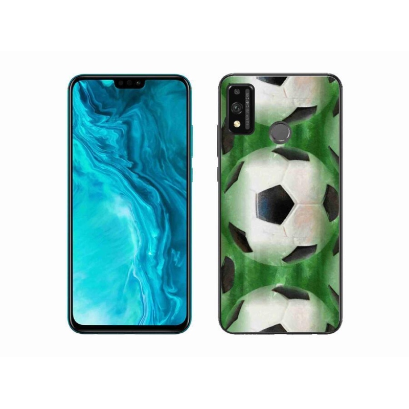 Gélový kryt mmCase na mobil Honor 9X Lite - futbalová lopta