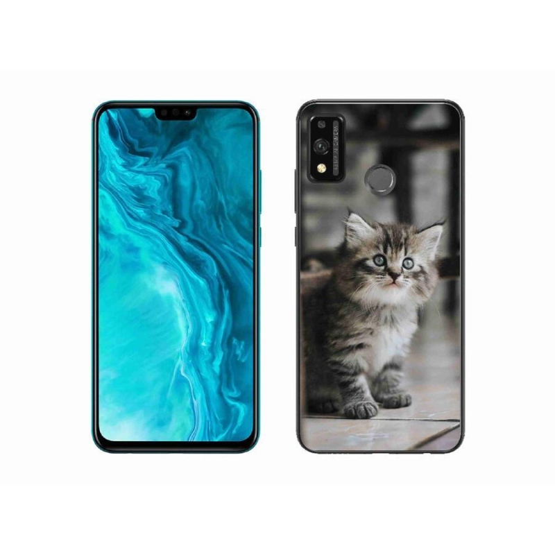 Gélový kryt mmCase na mobil Honor 9X Lite - mačiatko