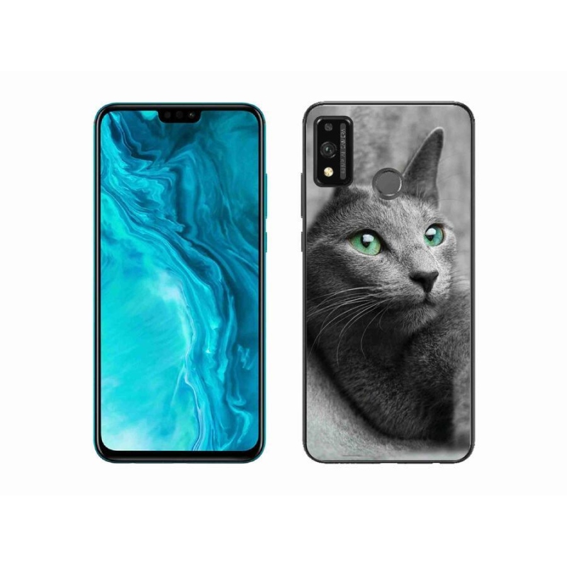 Gélový kryt mmCase na mobil Honor 9X Lite - mačka 2