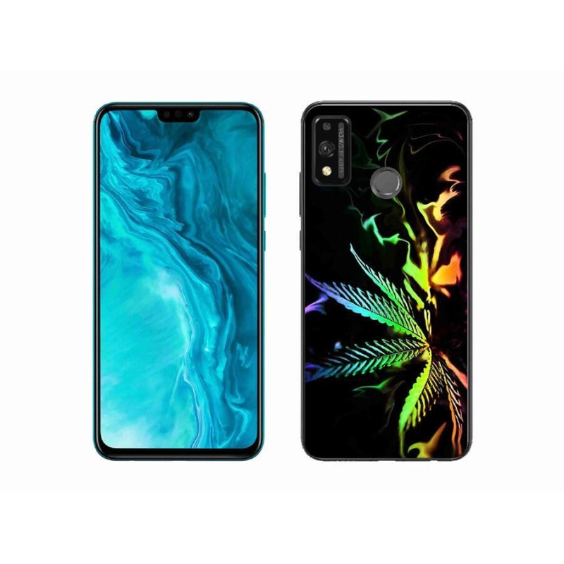 Gélový kryt mmCase na mobil Honor 9X Lite - konope 2