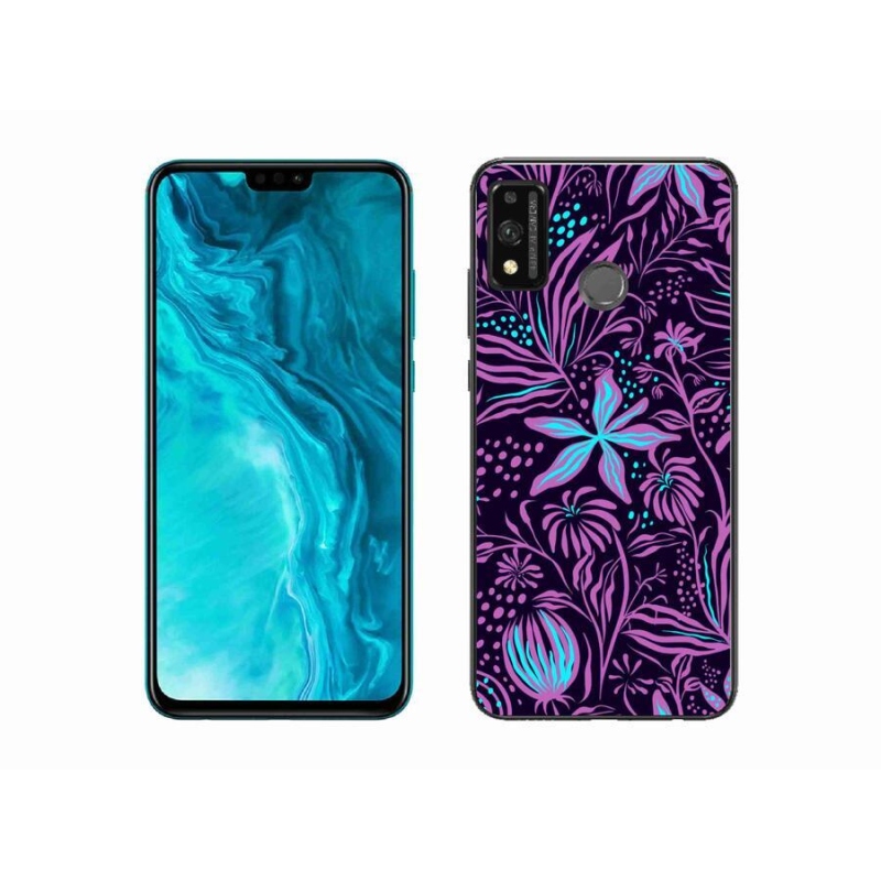 Gélový kryt mmCase na mobil Honor 9X Lite - kvety 2