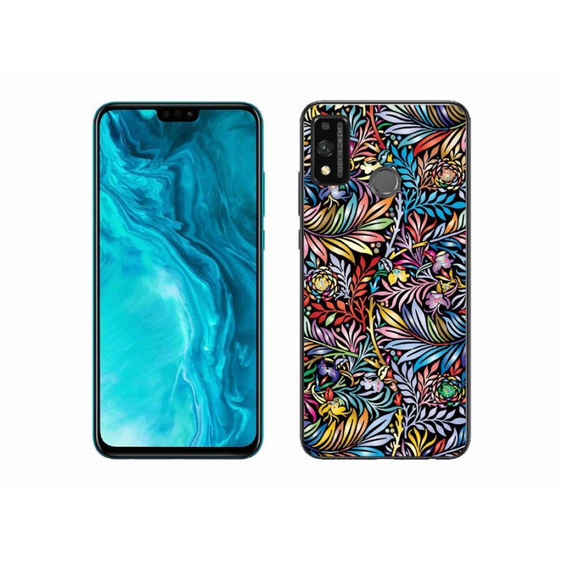 Gélový kryt mmCase na mobil Honor 9X Lite - kvety 5