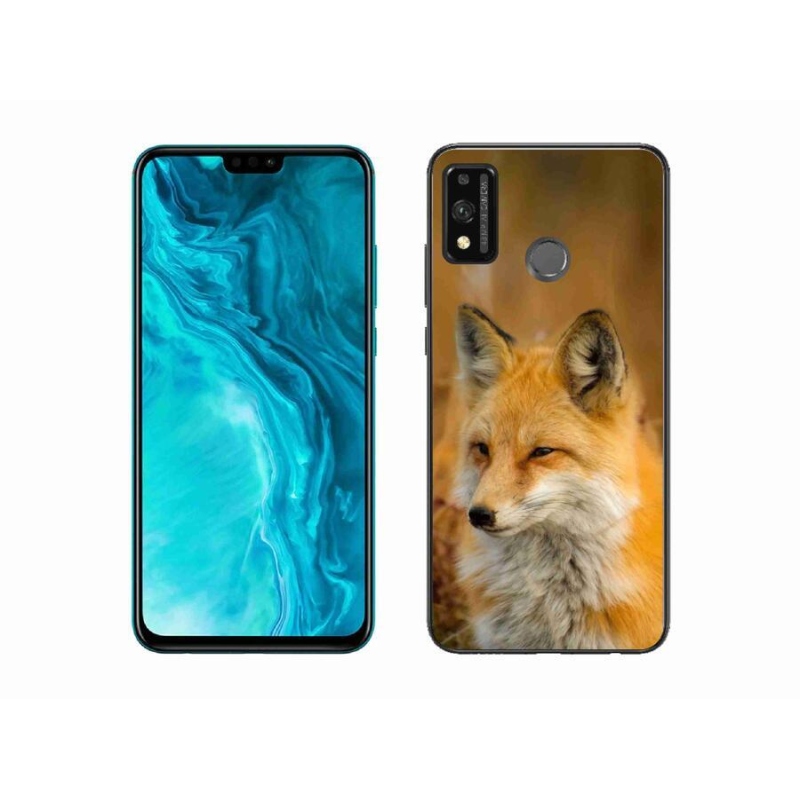 Gélový kryt mmCase na mobil Honor 9X Lite - líška