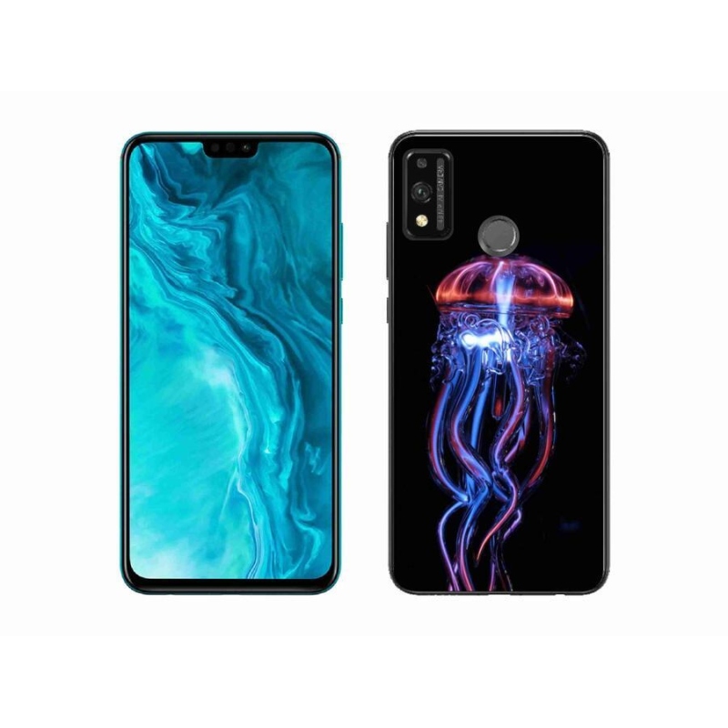 Gélový kryt mmCase na mobil Honor 9X Lite - medúza