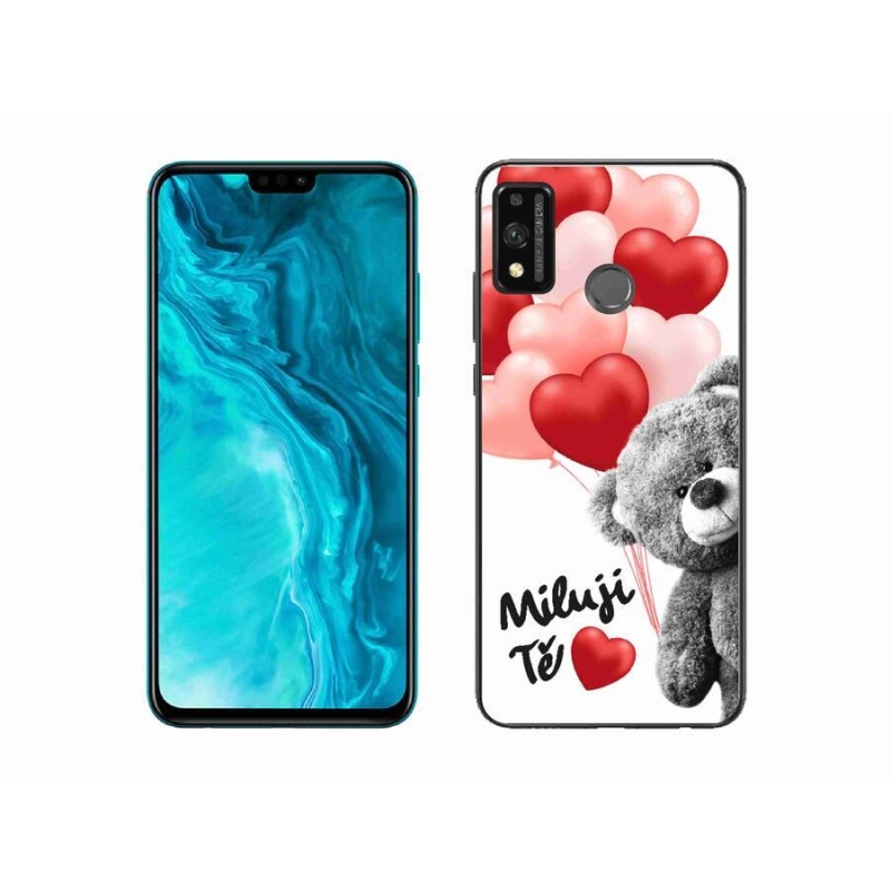 Gélový kryt mmCase na mobil Honor 9X Lite - milujem Ťa