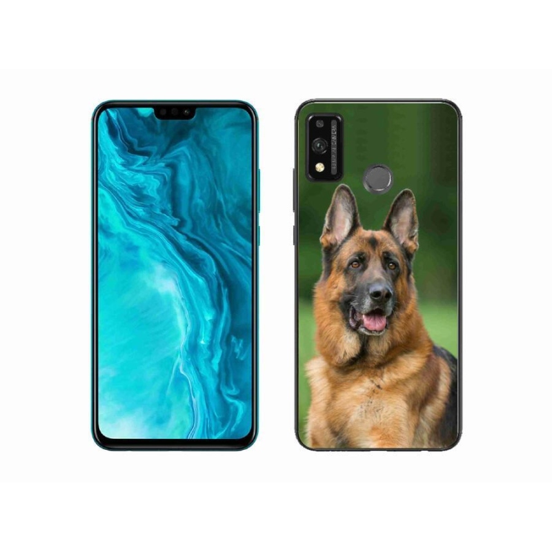 Gélový kryt mmCase na mobil Honor 9X Lite - nemecký ovčiak