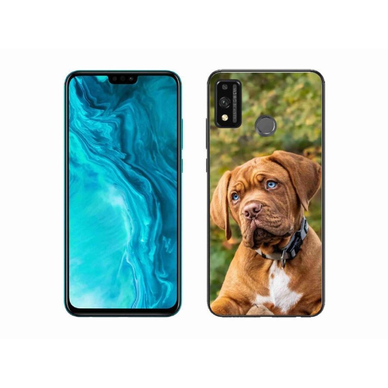 Gélový kryt mmCase na mobil Honor 9X Lite - šteňa