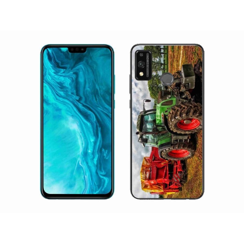 Gélový kryt mmCase na mobil Honor 9X Lite - traktor 4