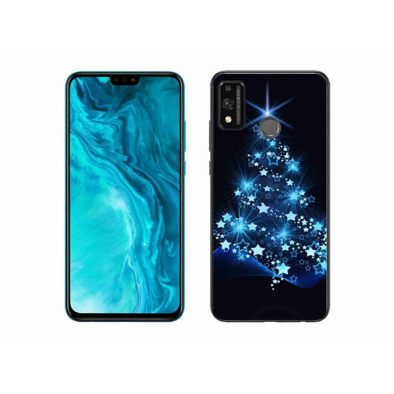 Gélový kryt mmCase na mobil Honor 9X Lite - vianočný stromček