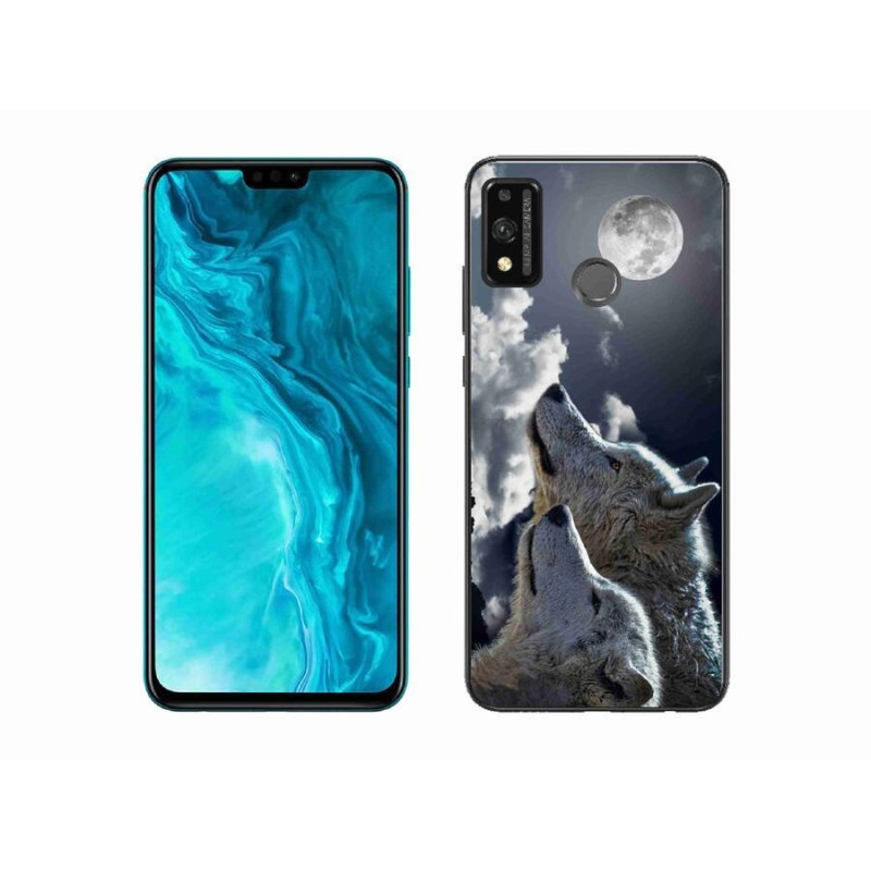 Gélový kryt mmCase na mobil Honor 9X Lite - vlci