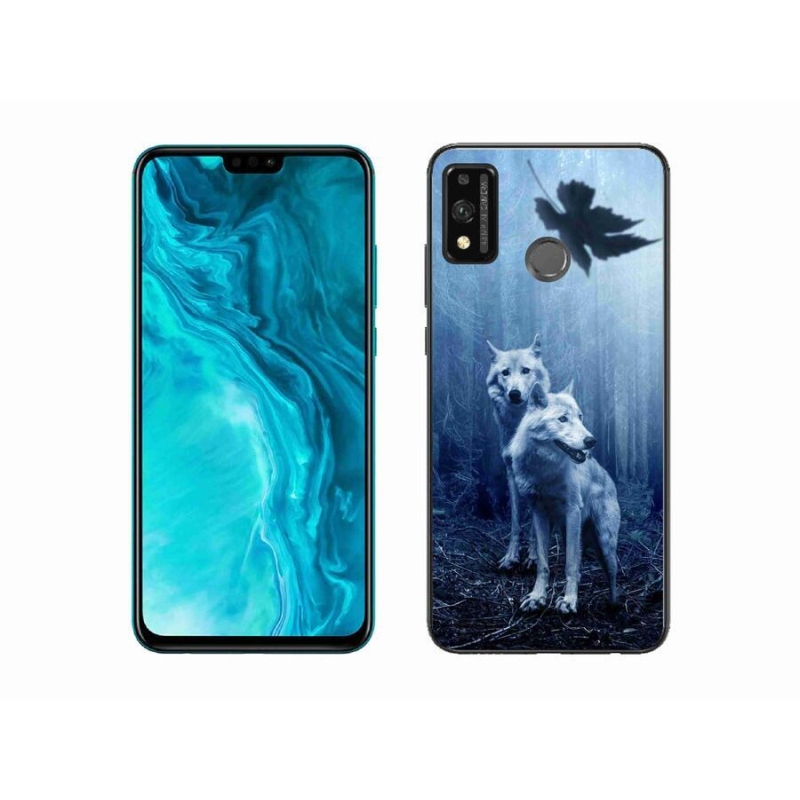 Gélový kryt mmCase na mobil Honor 9X Lite - vlci v lese