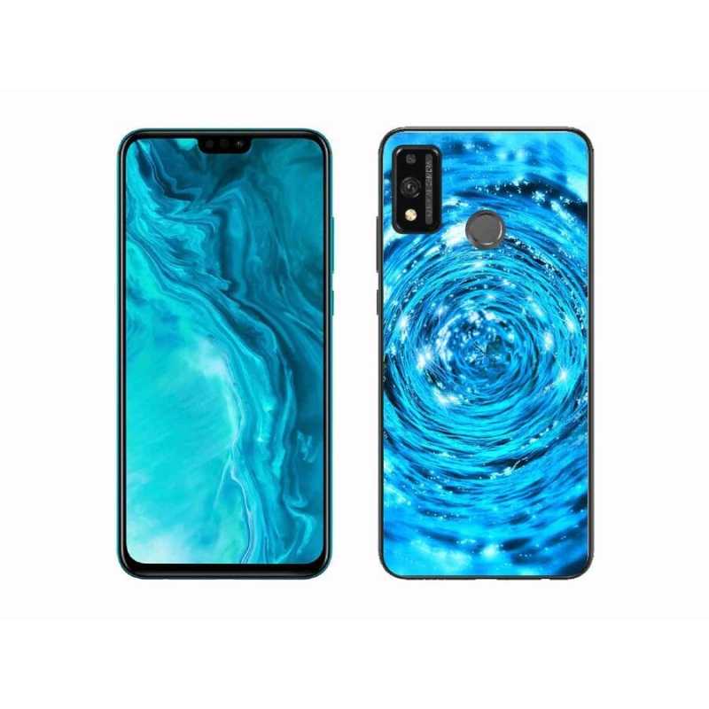 Gélový kryt mmCase na mobil Honor 9X Lite - vodný vír