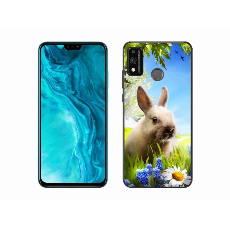 Gélový kryt mmCase na mobil Honor 9X Lite - zajačik