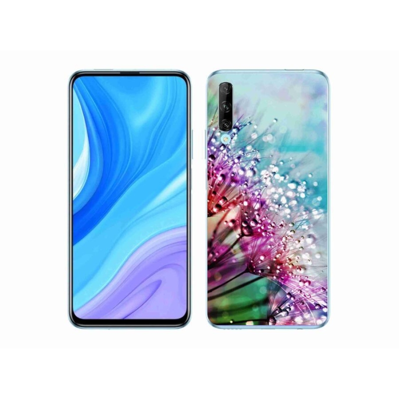 Gélový kryt mmCase na mobil Honor 9X Pro - farebné kvety