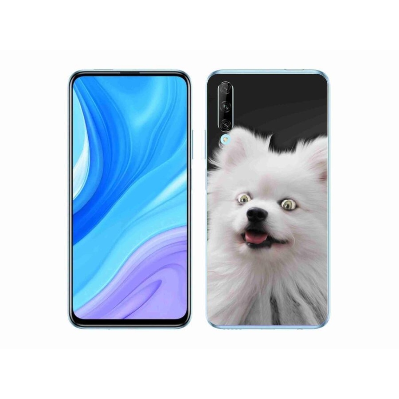 Gélový kryt mmCase na mobil Honor 9X Pro - biely špic