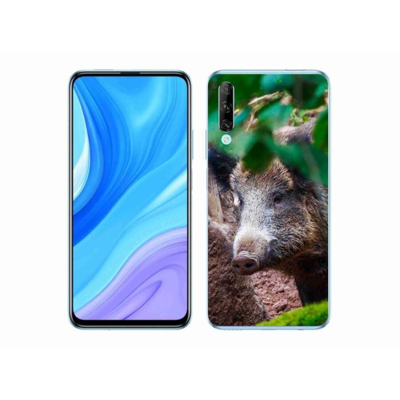 Gélový kryt mmCase na mobil Honor 9X Pro - divoké prasa