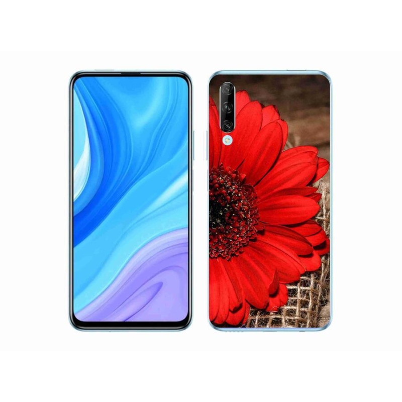 Gélový kryt mmCase na mobil Honor 9X Pro - gerbera