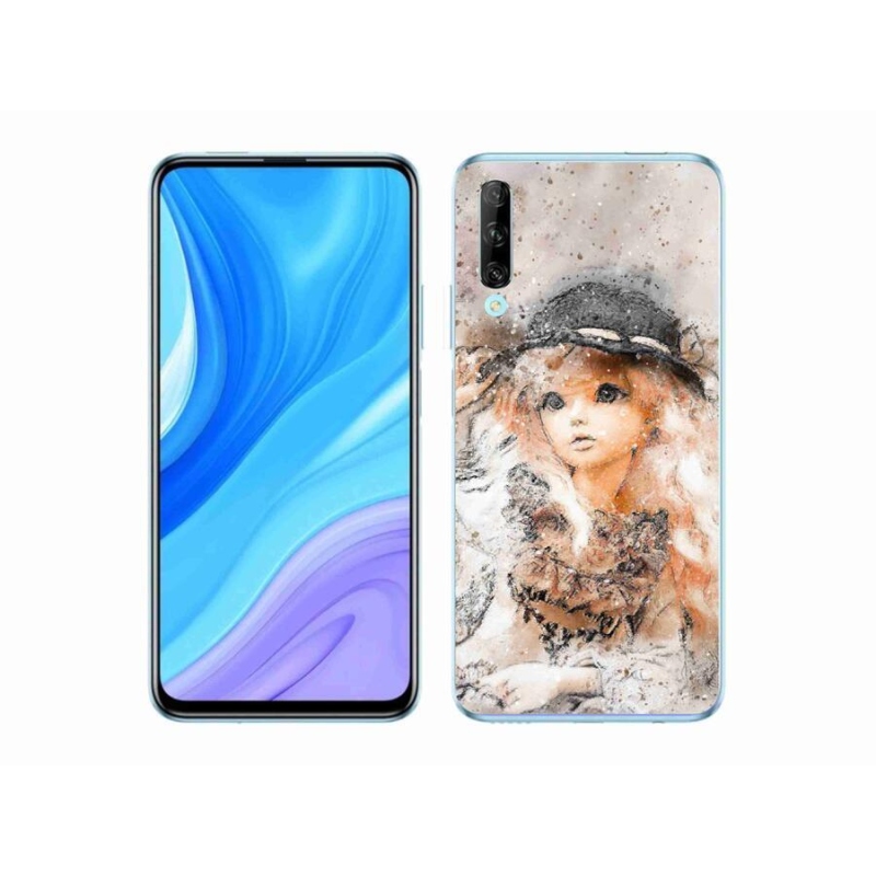 Gélový kryt mmCase na mobil Honor 9X Pro - dievčatko s klobúkom