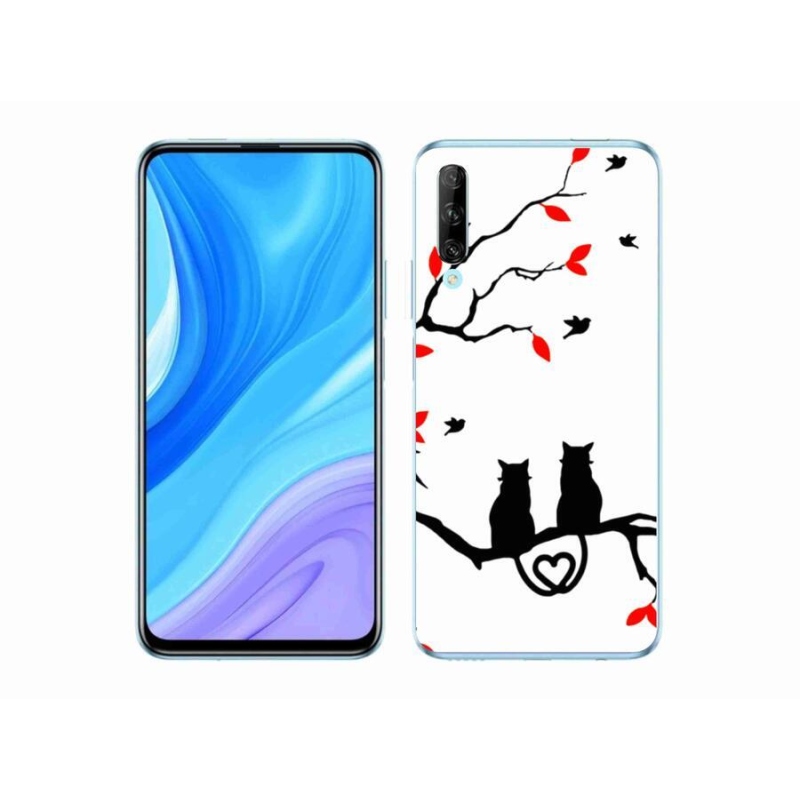 Gélový kryt mmCase na mobil Honor 9X Pro - mačací láska