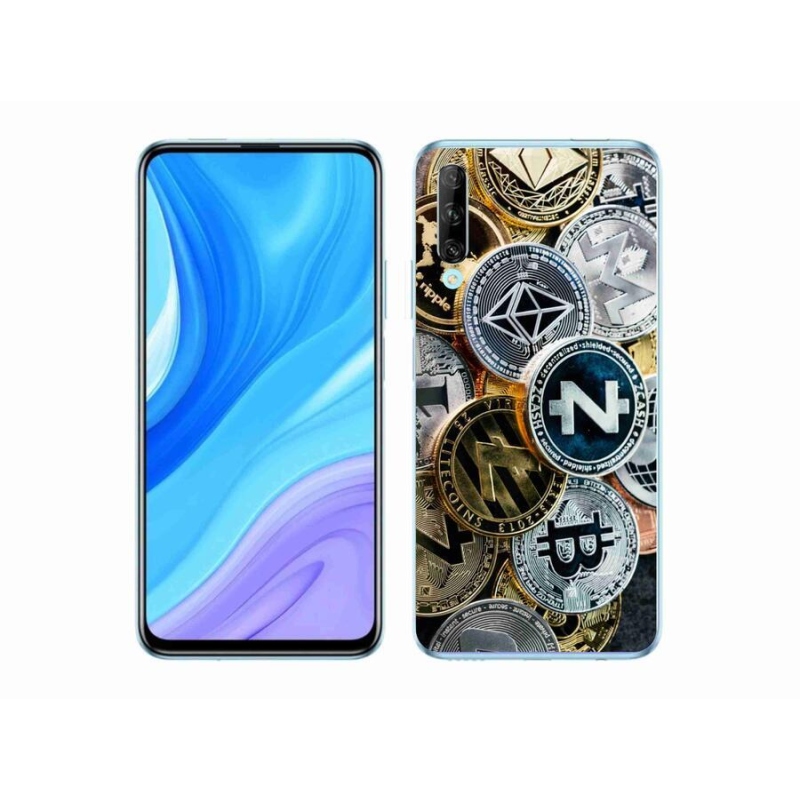 Gélový kryt mmCase na mobil Honor 9X Pro - kryptomena