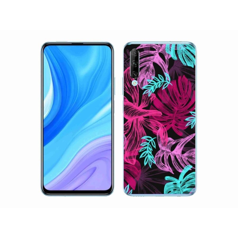 Gélový kryt mmCase na mobil Honor 9X Pro - kvety 1