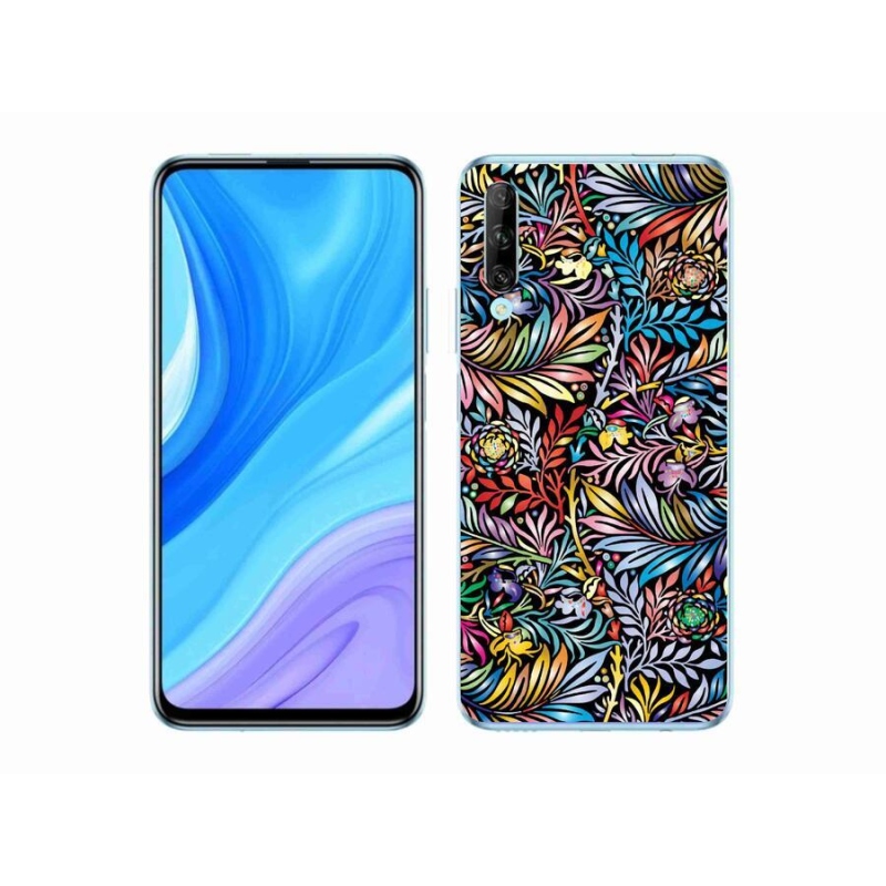 Gélový kryt mmCase na mobil Honor 9X Pro - kvety 5