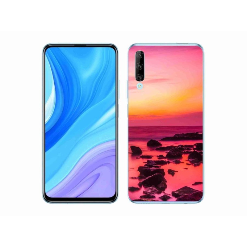 Gélový kryt mmCase na mobil Honor 9X Pro - more a žiara