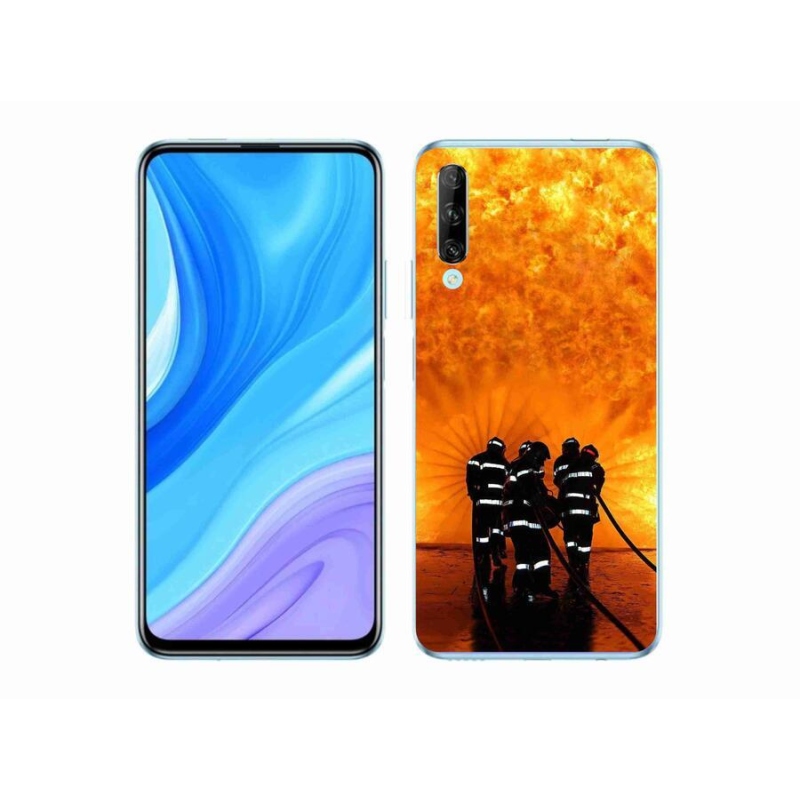 Gélový kryt mmCase na mobil Honor 9X Pro - požiar