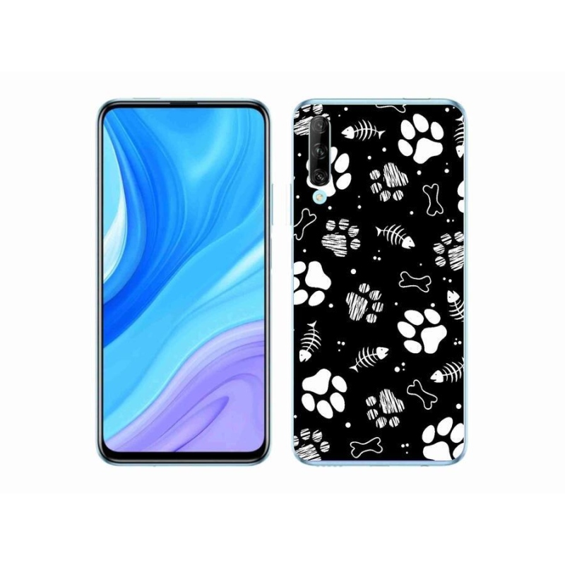 Gélový kryt mmCase na mobil Honor 9X Pro - psie labky