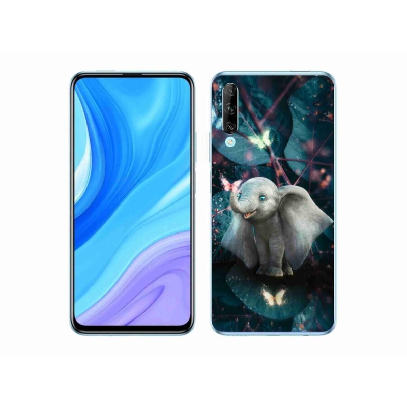 Gélový kryt mmCase na mobil Honor 9X Pro - roztomilý slon