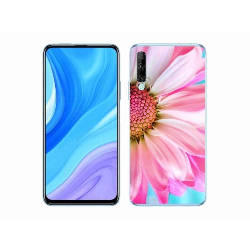 Gélový kryt mmCase na mobil Honor 9X Pro - ružová kvetina