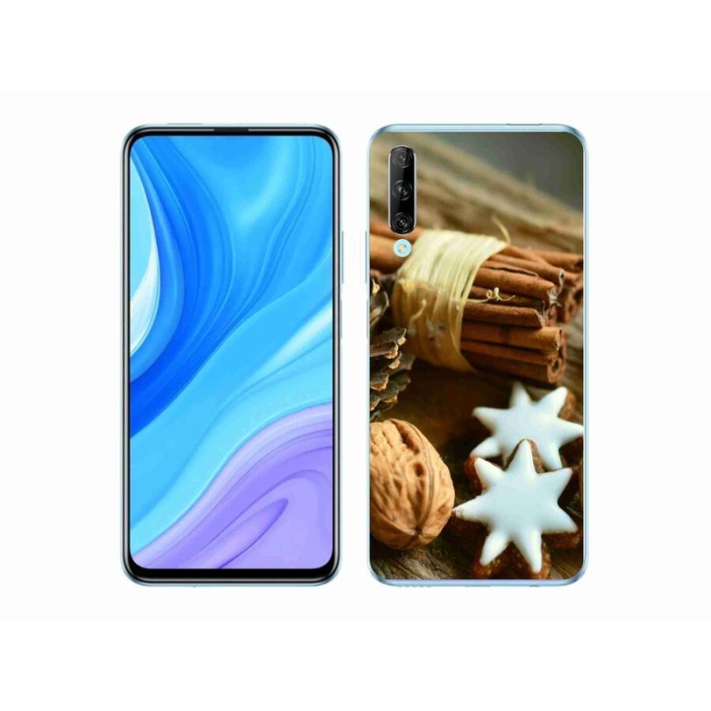 Gélový kryt mmCase na mobil Honor 9X Pro - škorica a perníčky