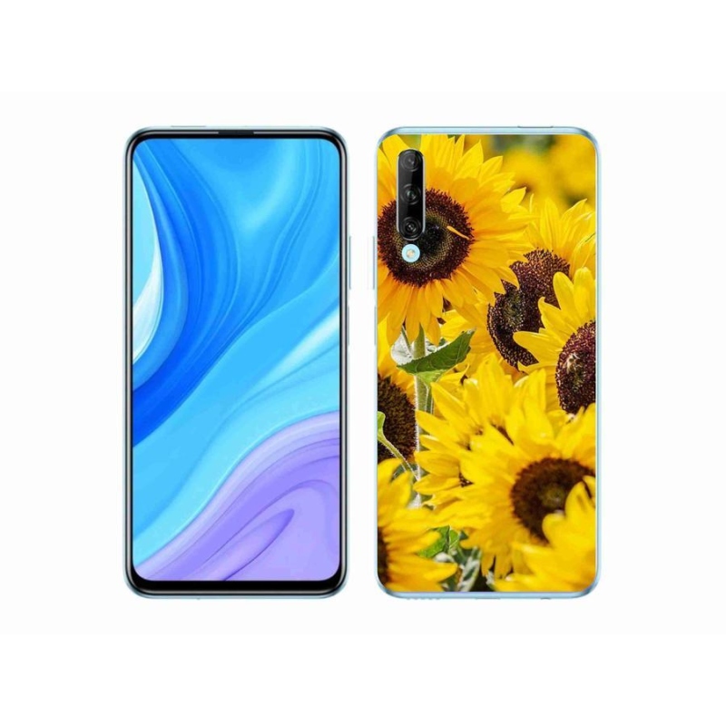 Gélový kryt mmCase na mobil Honor 9X Pro - slnečnica