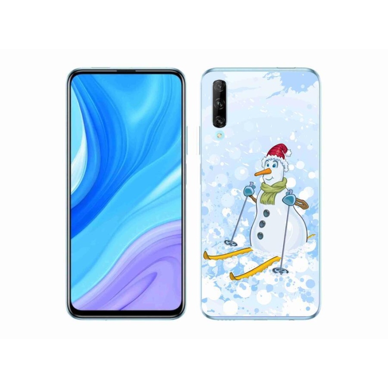 Gélový kryt mmCase na mobil Honor 9X Pro - snehuliak