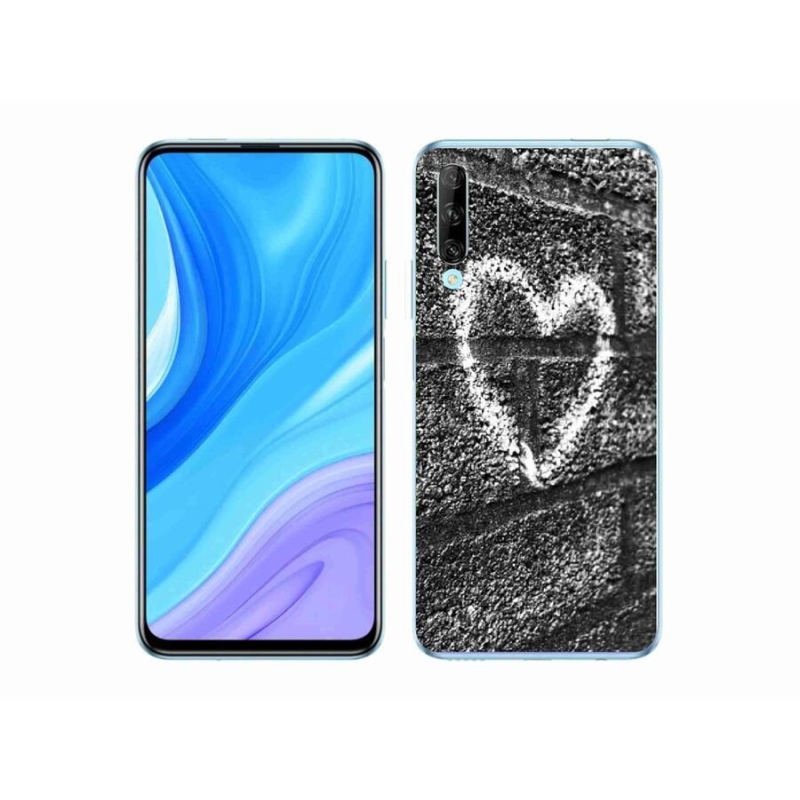 Gélový kryt mmCase na mobil Honor 9X Pro - srdce na stene