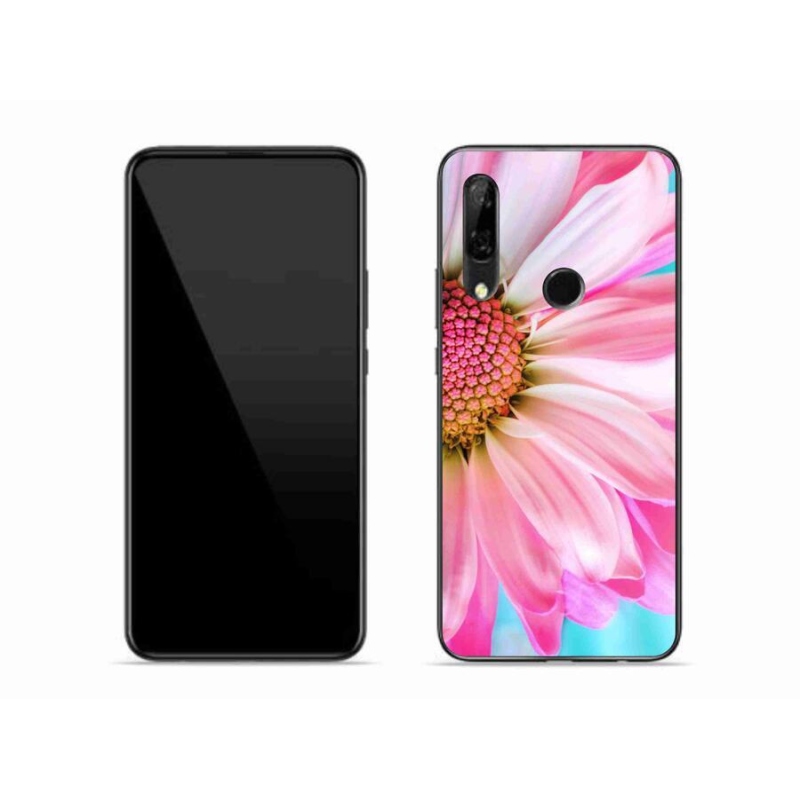 Gélový kryt mmCase na mobil Honor 9X - ružová kvetina
