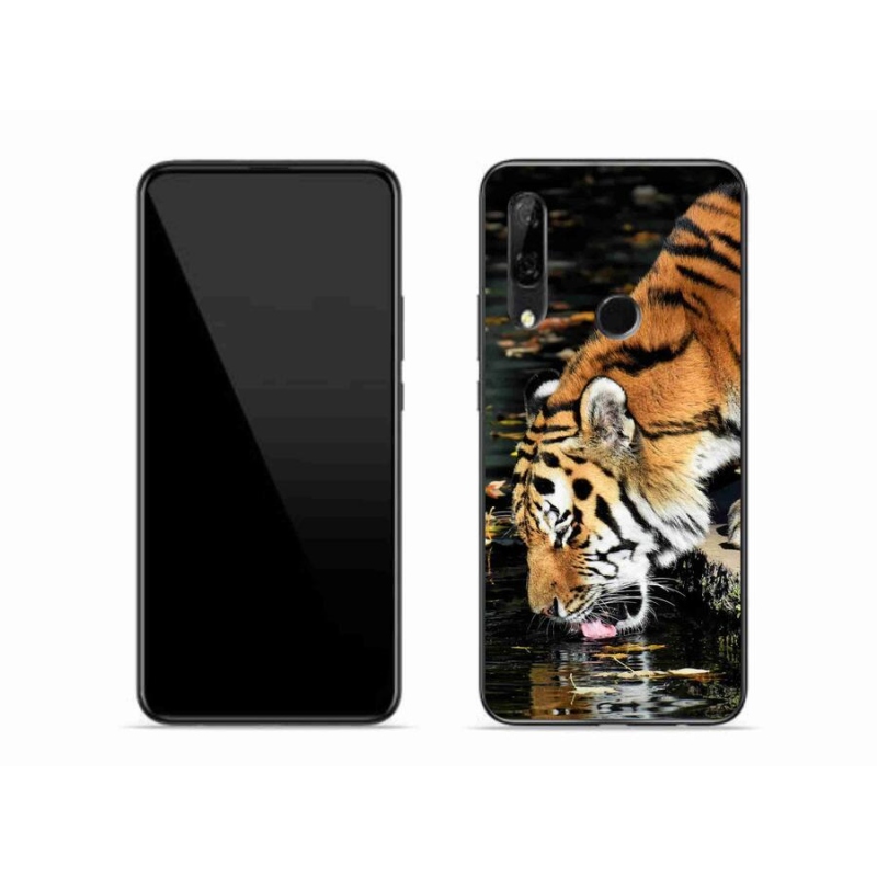 Gélový kryt mmCase na mobil Honor 9X - smädný tiger