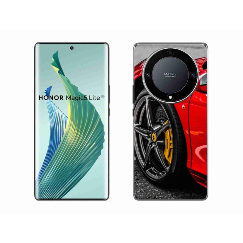 Gélový kryt mmCase na mobil Honor Magic 5 Lite 5G - auto 1