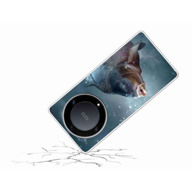 Gélový kryt mmCase na mobil Honor Magic 5 Lite 5G - kapor a bublinky