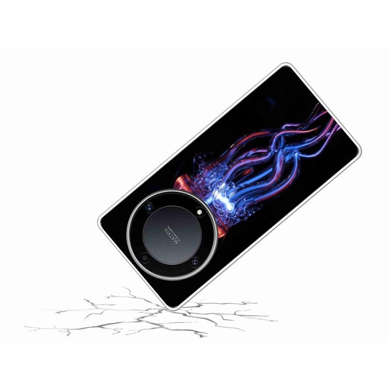 Gélový kryt mmCase na mobil Honor Magic 5 Lite 5G - medúza